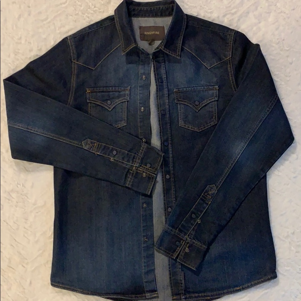 Ring of Fire Denim Shirt